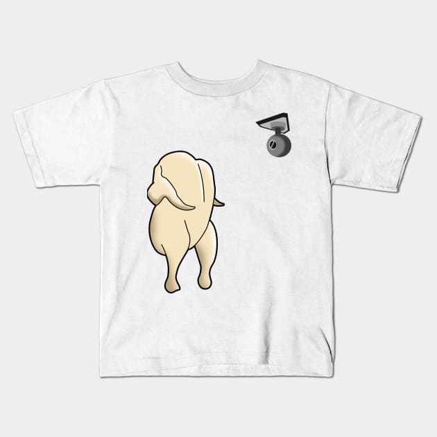 Bow-Chick-A-Bow-Wow Kids T-Shirt by boxofficerefund